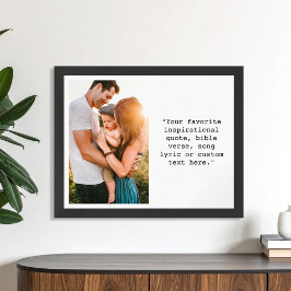 Creëer uw eigen gepersonaliseerde foto en offerte poster