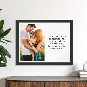 Creëer uw eigen gepersonaliseerde foto en offerte poster