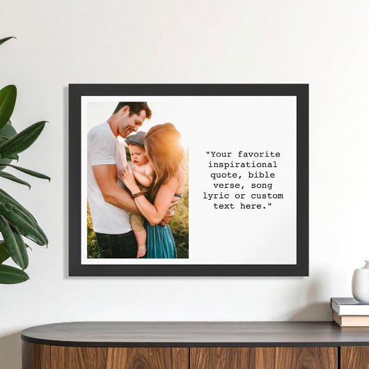 Creëer uw eigen gepersonaliseerde foto en offerte poster