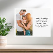 Creëer uw eigen gepersonaliseerde foto en offerte poster