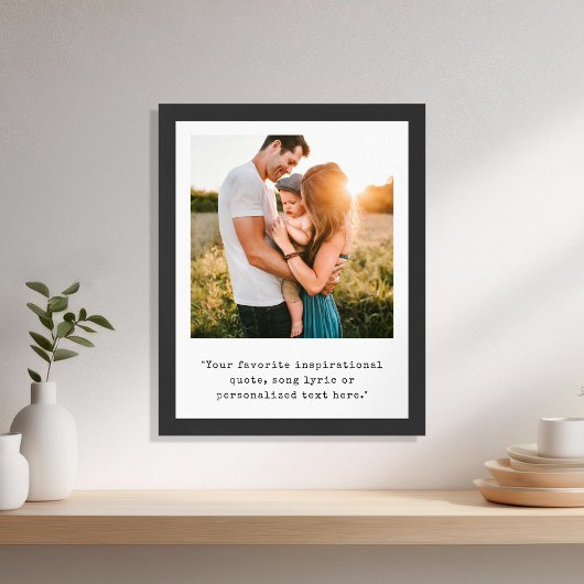 Creëer uw eigen gepersonaliseerde foto en offerte poster