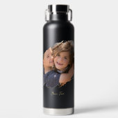 Creëer uw eigen gepersonaliseerde foto en tekst waterfles (Voorkant)