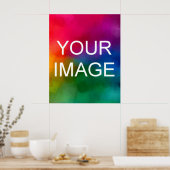 Creëer Uw eigen gepersonaliseerde foto moderne Sja Poster (Keuken)