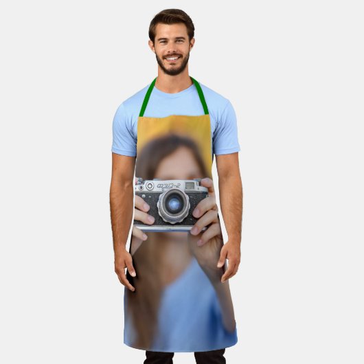 Creëer uw eigen gepersonaliseerde foto-Schort Schort (Gedragen)