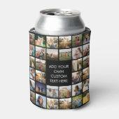 Creëer uw eigen gepersonaliseerde fotocollage blikjeskoeler (Blikje Voorkant)