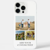 Creëer uw eigen gepersonaliseerde fotocollage Case-Mate iPhone case (Achterkant)
