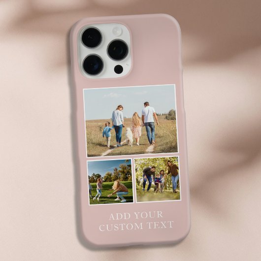 Creëer uw eigen gepersonaliseerde fotocollage Case-Mate iPhone case