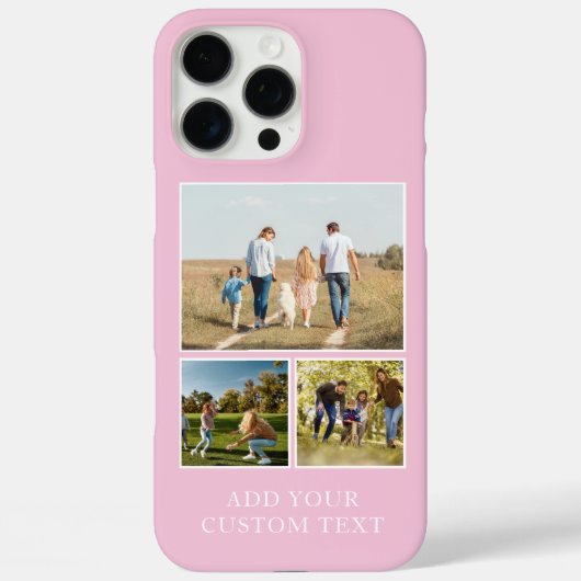 Creëer uw eigen gepersonaliseerde fotocollage Case-Mate iPhone case (Achterkant)