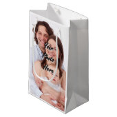 Creëer uw eigen gepersonaliseerde fotosjabloon klein cadeauzakje (Voorkant Gekanteld)