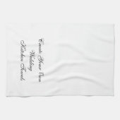 Creëer Uw Eigen Gepersonaliseerde Handdoek van de  (Horizontaal)