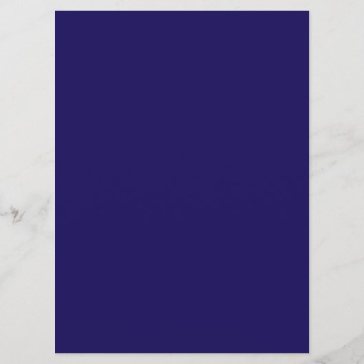 Creëer uw eigen gepersonaliseerde indigo menu (Achterkant)