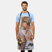 Creëer Uw eigen gepersonaliseerde koppelfoto Schort (Gedragen)