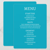 Creëer uw eigen gepersonaliseerde menu (Voorkant / Achterkant)