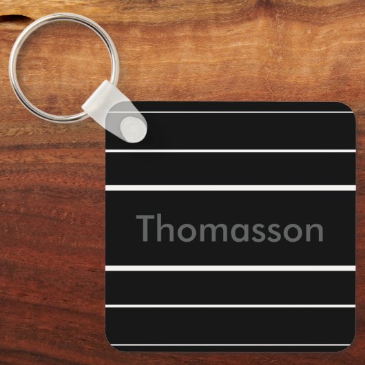 Creëer uw eigen gepersonaliseerde minimalistische sleutelhanger (Voorkant)