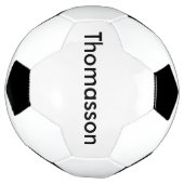 Creëer uw eigen gepersonaliseerde minimalistische  voetbal (Gedraaid)