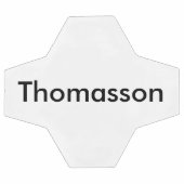 Creëer uw eigen gepersonaliseerde minimalistische  voetbal (Enkel)