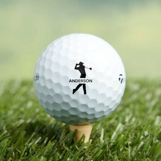 Creëer uw eigen gepersonaliseerde moderne monogram golfballen (Insitu Shirt)