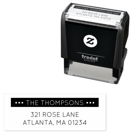 Creëer Uw eigen, gepersonaliseerde, moderne terugk Zelfinktende Stempel (In situ)