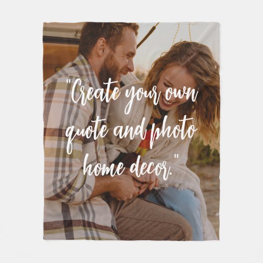 Creëer Uw eigen gepersonaliseerde offerte op Afbee Fleece Deken (Voorkant)