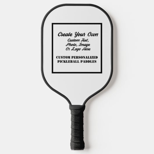 Creëer uw eigen gepersonaliseerde pickleball pedde pickleball paddle (Voorkant)