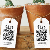 Creëer uw eigen gepersonaliseerde QR-codebedrijf Cadeaulabel