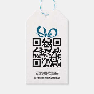 Creëer uw eigen gepersonaliseerde QR-codebedrijf Cadeaulabel