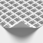 Creëer uw eigen gepersonaliseerde QR-codebedrijf Cadeaupapier (Hoek)