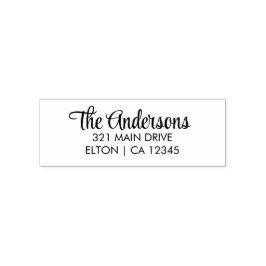 Creëer uw eigen gepersonaliseerde retouradres  zelfinktende stempel