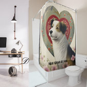 Creëer Uw Eigen Gepersonaliseerde Tekst van de Dou Douchegordijn