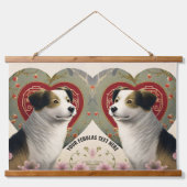 Creëer Uw Eigen Gepersonaliseerde Tekst van de Dou Hangend Wandkleed (Voorkant)