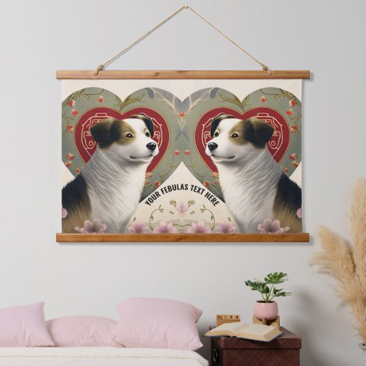 Creëer Uw Eigen Gepersonaliseerde Tekst van de Dou Hangend Wandkleed (Slaapkamer)