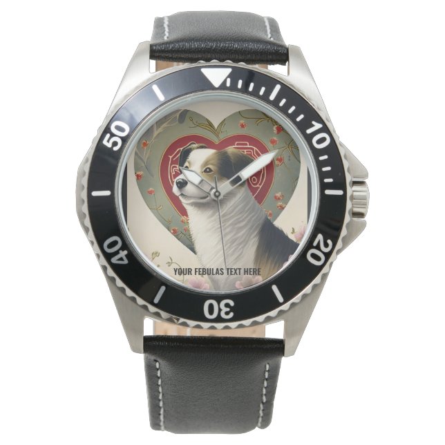 Creëer Uw Eigen Gepersonaliseerde Tekst van de Dou Horloge (Voorkant)