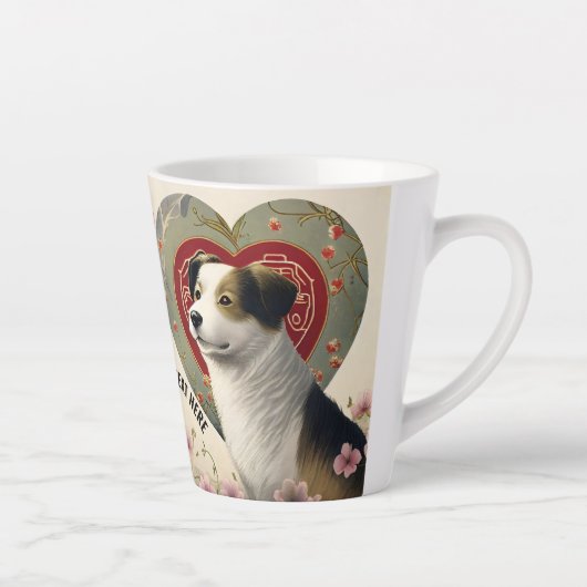 Creëer Uw Eigen Gepersonaliseerde Tekst van de Dou Latte Mok (Rechts)