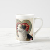 Creëer Uw Eigen Gepersonaliseerde Tekst van de Dou Porselein Kop (Rechts)