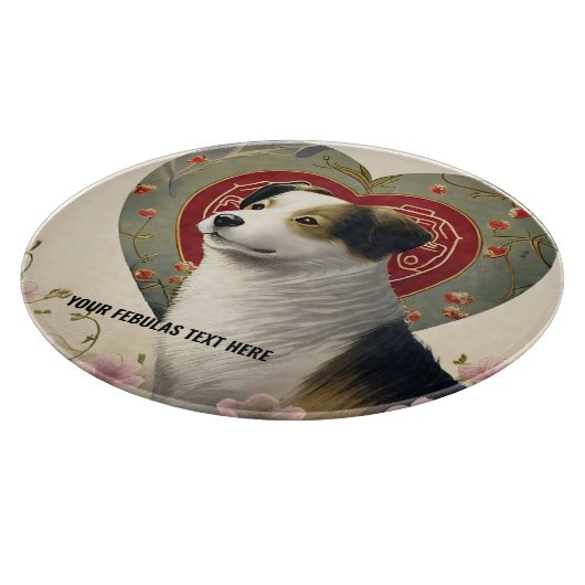 Creëer Uw Eigen Gepersonaliseerde Tekst van de Dou Snijplank (Hoek)