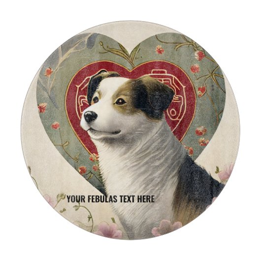 Creëer Uw Eigen Gepersonaliseerde Tekst van de Dou Snijplank (Voorkant)