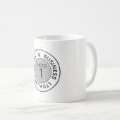 Creëer Uw eigen gepersonaliseerde tekst van het FO Koffiemok (Voorkant rechts)