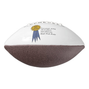 Creëer uw eigen gepersonaliseerde Vaderdag-cadeau American Football