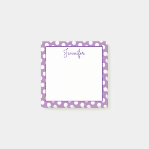 Creëer Uw eigen gepersonaliseerde witte stippen Post-it® Notes