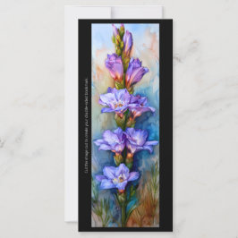 Creëer Uw eigen geschilderde Gladiolus Bladwijzer 
