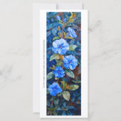 Creëer Uw eigen geschilderde Perriwinkle Bladwijze (Voorkant)