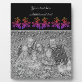 Creëer Uw eigen gestencild Rozen gepersonaliseerde Fotoplaat (Voorkant)