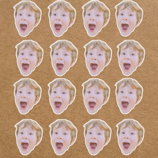 Creëer uw eigen gezicht Sticker