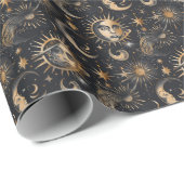 Creëer Uw eigen gezichten in de hemel hemels Cadeaupapier (Rol Hoek)