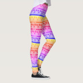 Creëer Uw eigen Girly All-Over Print Leggings (Rechts)