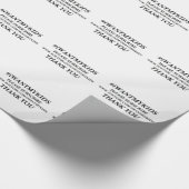 Creëer uw eigen glanzende omlooppapier cadeaupapier (Hoek)