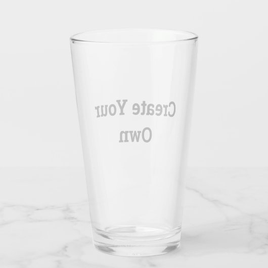 Creëer Uw eigen Glas (Achterkant)
