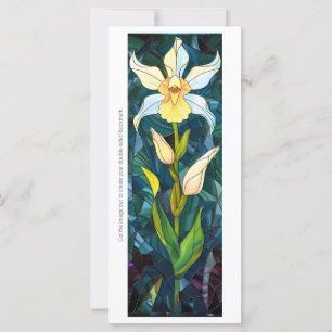 Creëer Uw eigen Glas in lood Daffodil Bladwijzer