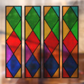 Creëer Uw eigen Glas in lood Effect Vensterrand Raamsticker (Vel 2)