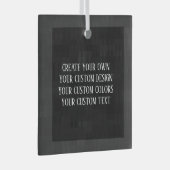 Creëer Uw eigen. Glas Ornament (Voorkant Rechts)